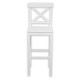 KRN056594 كرسي بار صلب - أبيض