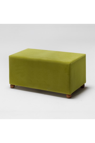 KRN058493 مقعد خشبي للأرجل من Genma باللون الأخضر 511