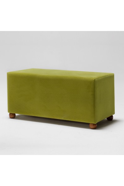 KRN058493 مقعد خشبي للأرجل من Genma باللون الأخضر 511