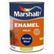 ENAMEL SOLVENT BAZLI AHŞAP-METAL BOYASI PARLAK BONCUK MAVİ 0,75LT