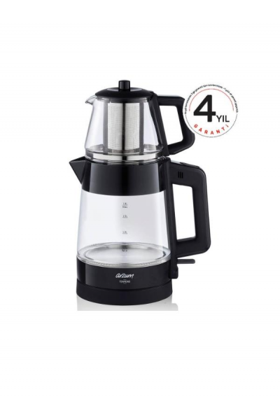 ARZUM TEAMOND ÇAY MAKİNESİ-SİYAH AR3136