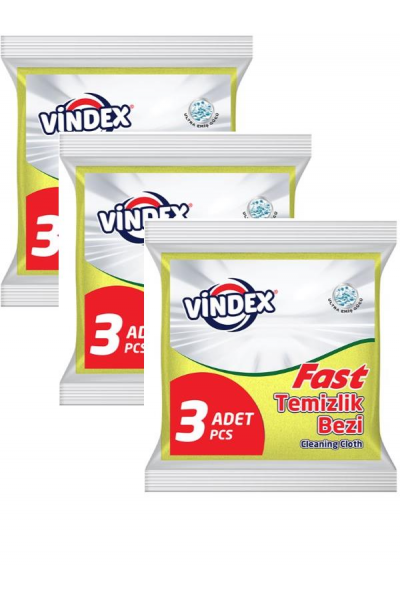 VİNDEX FAST BEZ 3LÜx3 ADET1010120