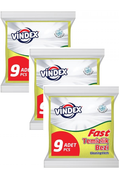 VİNDEX FAST BEZ 9LU 1010125 3-lü-