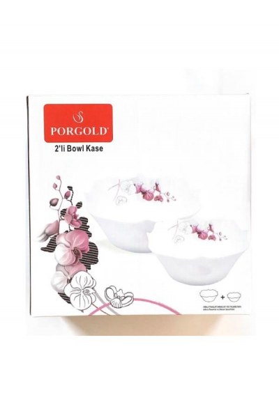 PORGOLD OPAL 2Lİ BOWL KASE