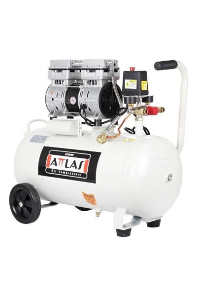 ATLAS SC1050 MONOFAZE SESSİZ KOMPRESÖR 1.0 HP 50 LT