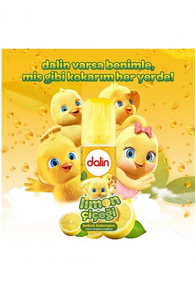 DALİN LİMON ÇİÇEĞİ KOLONYA 150ML