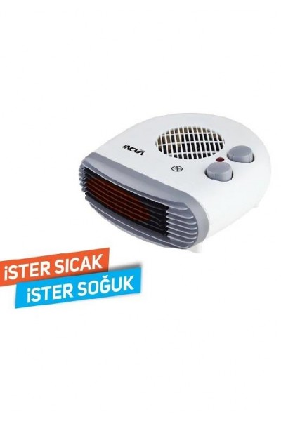 inova drow yatay turbo fanlı ısıtıcı 2000w