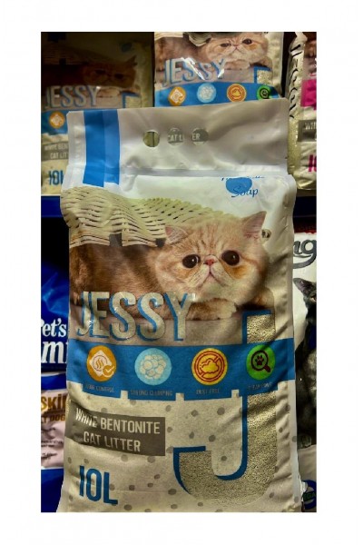 Jessy Kokulu Kedi Kumu Bentonit 10 litre 