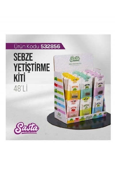 Sasta sebze yetiştirme kiti - roka