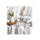 Schafer Home Costa İpliği Boyalı Çift Kişilik Nevresim Takımı 4 Parça-Gri Schafer Home Costa İpliği Boyalı Çift Kişilik Nevresim Takımı 4 Parça-Gri