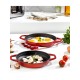 Schafer Guss Chef Döküm Sahan Çift Kulplu 19Cm-1 Parça-Kırmızı Schafer Guss Chef Döküm Sahan Çift Kulplu 19Cm-1 Parça-Kırmızı