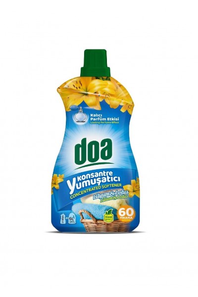 DOA Konsantre Yumşatıcı Lotus Çiçeği 1500 ml DOA Konsantre Yumşatıcı Lotus Çiçeği 1500 ml