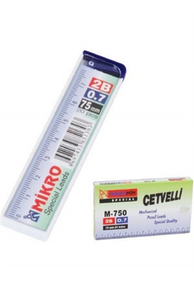 MİKRO MİN 0.7 MM SPECİAL CETVELLİ KALEM UCU 75 MM