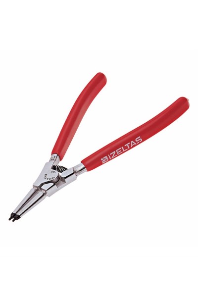 İZELTAŞ DIŞ SEGMAN PENSESİ DÜZ 180 MM YAYLI