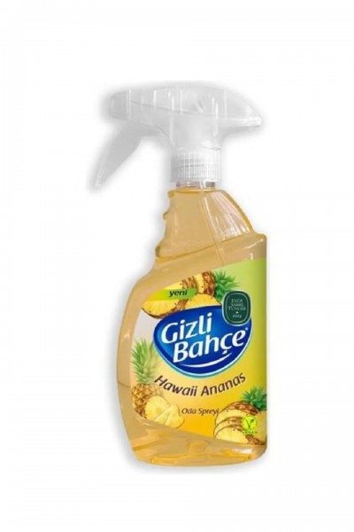 Eyüp Sabri Tuncer yeni nesil oda spreyi gizli bahçe hawaii ananas 500 ml Eyüp Sabri Tuncer yeni nesil oda spreyi gizli bahçe hawaii ananas 500 ml
