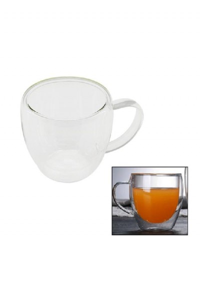 Yakut 11301 Çift Cidarlı Kulplu Bardak 250 ml
