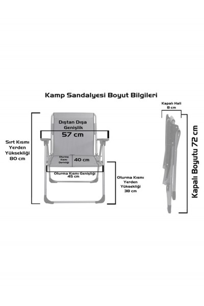 KATLANIR PİKNİK KOLTUĞU LÜKS S0087S
