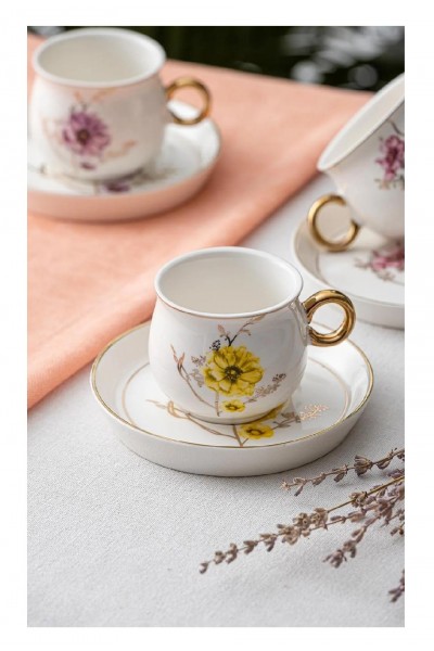 ACAR KAI-06333 VALERIE 6 LI KAHVE FİNCAN TAKIMI ACAR KAI-06333 VALERIE 6 LI KAHVE FİNCAN TAKIMI