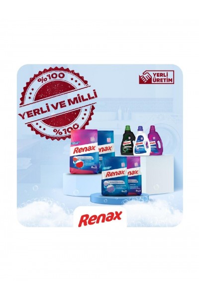 RENAX MATİK BEYAZLAR - RENKLİLER 10,000 GR. RENAX MATİK BEYAZLAR - RENKLİLER 10,000 GR.