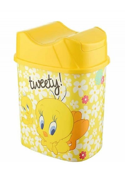 Tuffex Tweety Yutan Çöp Kovası 5.5Lt TP385-53