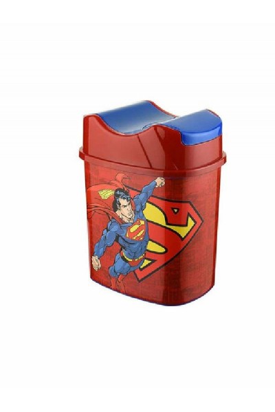 Tuffex Süperman Çöp Kovası Yutan 5.5Lt TP385-51