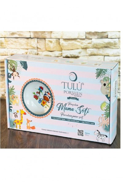 Tulu Mama Takımı Porselen 3 Parça Tulu 191 DEKAL- 2440