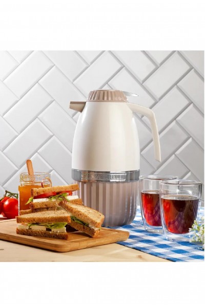 Schafer Hause Cam Termos 2 L-Bej