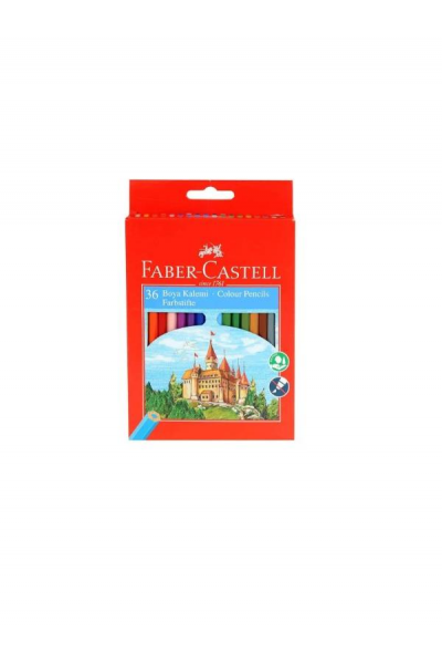 FABER CASTEL KARTON KUTULU BOYA KALEMİ 36LI FSC