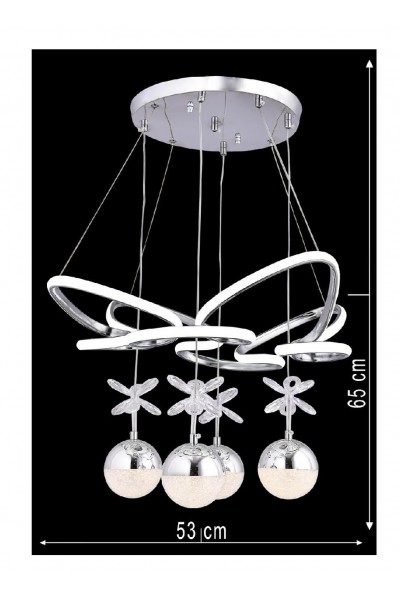 lale ledli 4lü krom 5635 lale ledli 4lü krom 5635