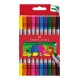 Faber Castell Çift Taraflı Keçeli Kalem 10 Renk Faber Castell Çift Taraflı Keçeli Kalem 10 Renk