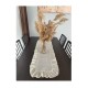 Natural Krem Fırfırlı Runner 40*120 cm Natural Krem Fırfırlı Runner 40*120 cm