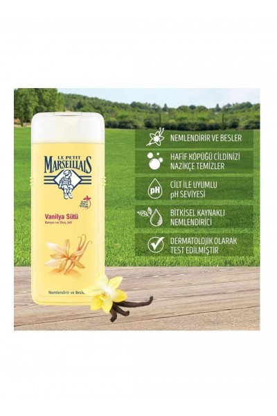 LPM Duş Jeli Vanilya Sütü 650 ml LPM Duş Jeli Vanilya Sütü 650 ml
