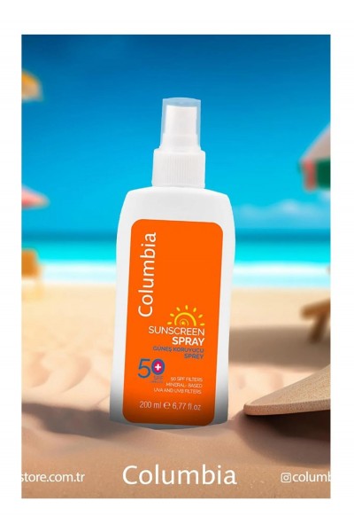 Columbia Güneş Kremi 200 ml Sprey