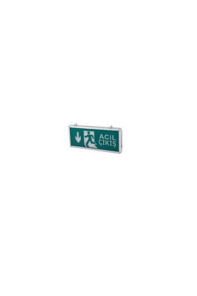 CATA 3W EXIT ÇIKIŞ ARMATÜRÜ LEDLİ 3 SAAT AKÜLÜ CT-9179