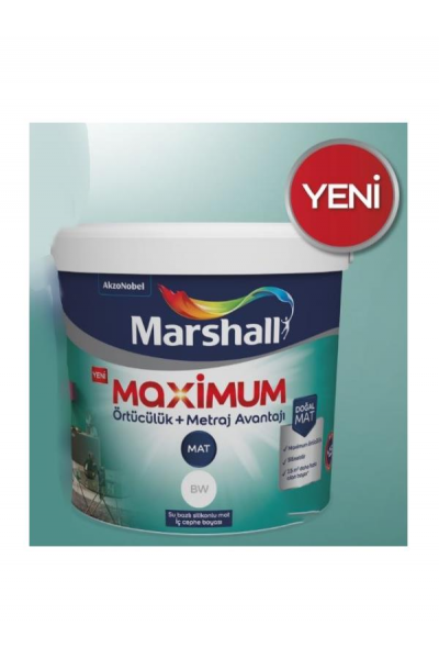 MARSHALL MAXİMUM MAT BW BAZ 2,5 LT