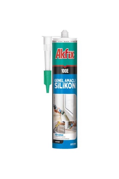 AKFİX 100E SA041 ÜNİVERSAL SİLİKON 280 ML ŞEFFAF