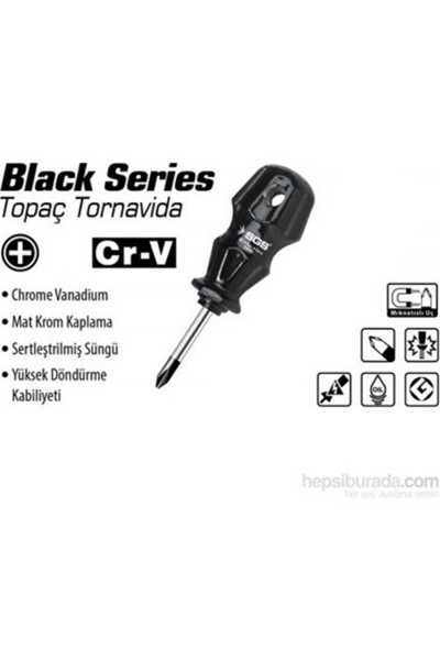 SGS 6*35 TOPAÇ YILDIZ TORNAVİDA BLACK SERİ