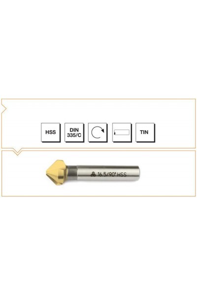 MAKİNA TAKIM HAVŞA FREZE 8.3 MM 90 DRC HSS DIN 335/C