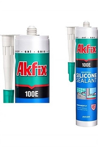 AKFİX 100E SA044 SİLİKON 280 ML KAHVERENGİ