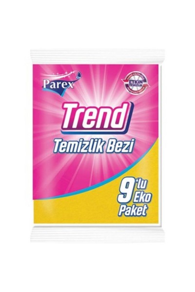 PAREX TREND TEMİZLİK BEZİ 9'LU-YENİ