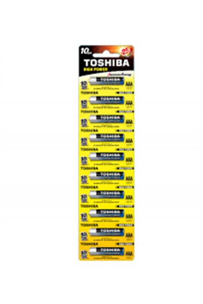 TOSHIBA LR03 KARTELA ALKALİN İNCE KALEM PİL