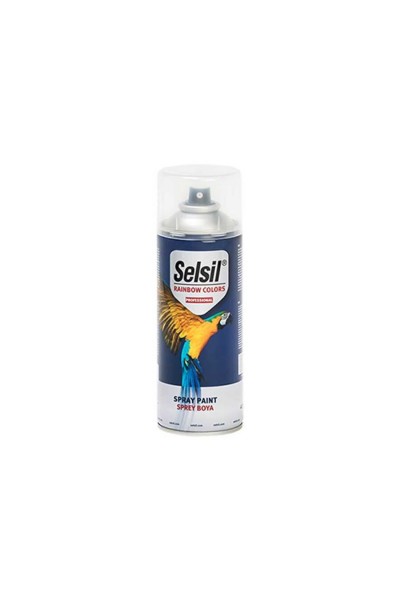 SELSİL RAINBOW AKRİLİK RAL6018 AÇIK YEŞİL SPREY BOYA 400 ML