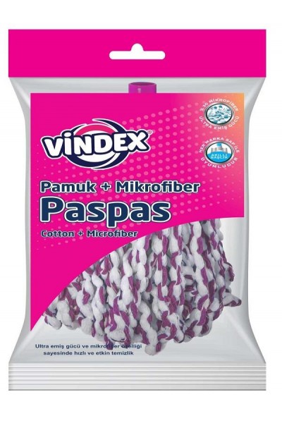 VİNDEX PAMUK+MİKROFİBER PASPAS