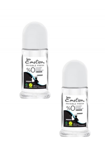 EMOTİON INVISIBLE ROLL ON 50 ML - 2'Lİ -