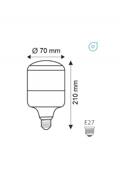 HELİOS 40 W TORCH AMPÜL 2'Lİ HS2030