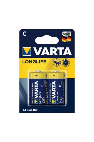 VARTA LONGLİFE ALKALİNE C BOY PİL