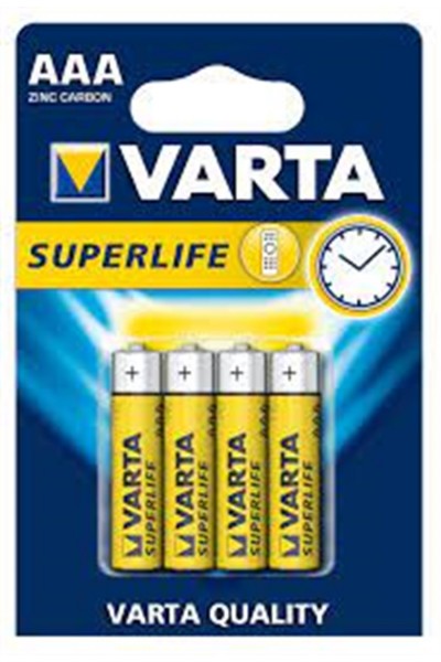 VARTA HEAVY DUTY İNCE PİL 4'LÜ HRD-010156