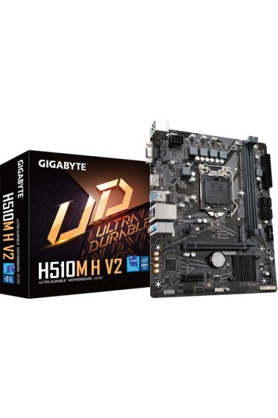 KRN056682 جيجابايت H510M H V2 المقبس LGA1200 DDR4 3200 ميجا هرتز DVI-D VGA HDMI اللوحة الأم