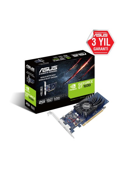 بطاقة الرسومات Asus GT1030-2G-BRK 2 جيجا 64 بت GDDR5 6008 ميجا هرتز HDMI-Dp KRN056718