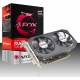 بطاقة رسومات KRN056738 Afox Radeon AFRX5500-8192D5H4-V6 Rx5500 4Gb Gddr6 VGA 128Bit DVI HDMI DP ATX 2 مروحة